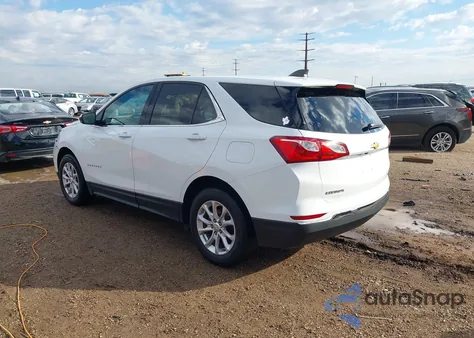 2020 Chevrolet Equinox Fwd Lt 1.5L Turbo из США, поврежденный, VIN 3GNAXKEVXLS525197